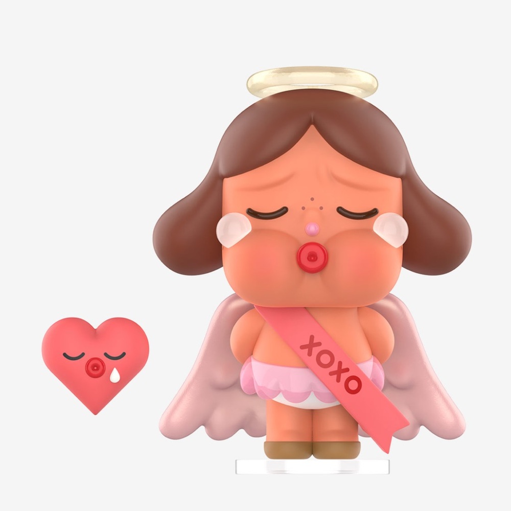 CRYBABY Kiss Kiss Angel Vers Figure AUTHENTIC Popmart Cry Baby Crying For Love